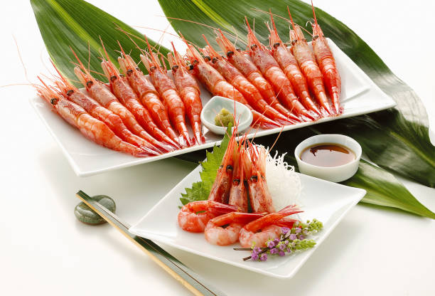 istock Sashimi of sweet shrimp 1286109365