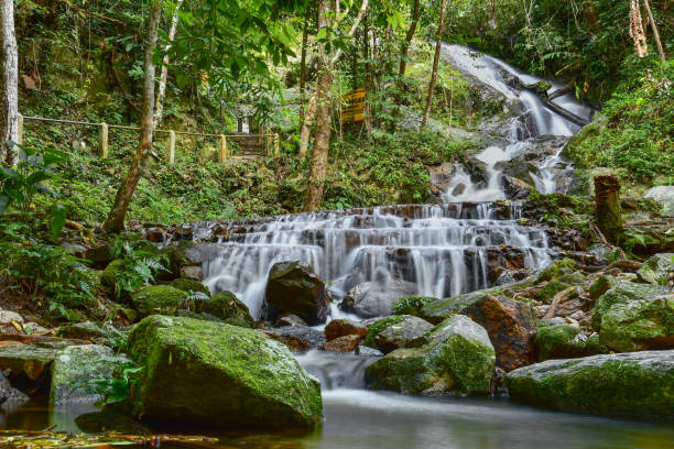 istock Mae Kampong waterfall in Chiang Mai 1286127956