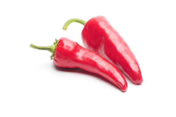 istock Natural hot pepper on white background 1286128202