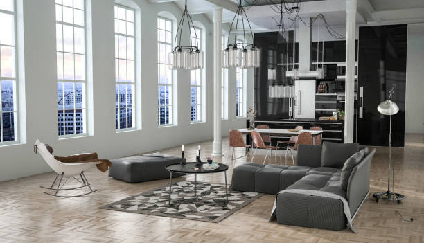 istock Home  interior Roman style 1286136820