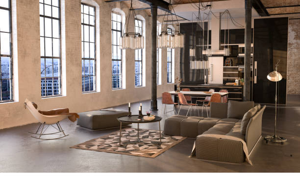 istock Home  interior Roman style 1286137453