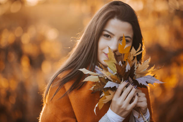 istock Colorful autumn portrait 1286139181