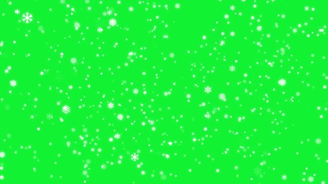 4K Particle background (Green Screen
