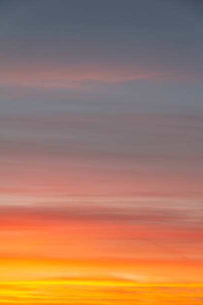 istock Wonderful autumn evening sky at sunset 1286141840