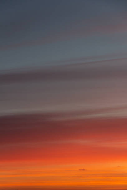 istock Wonderful autumn evening sky at sunset 1286141871