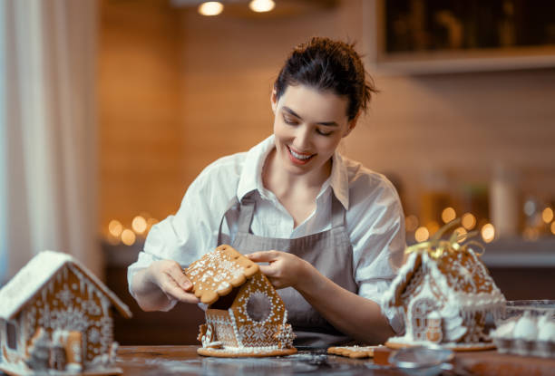 istock Cooking Christmas cookies 1286141934