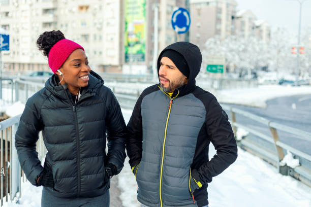istock Hanging out on a snowy winter day 1286147381