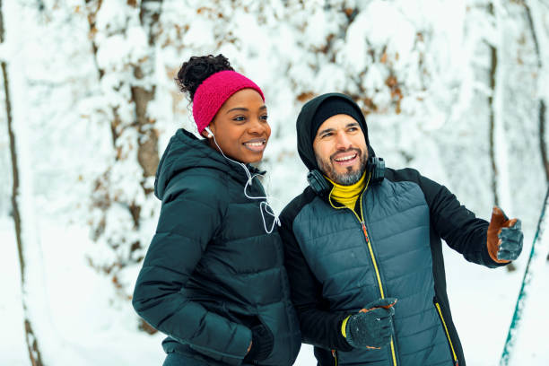 istock Hanging out on a snowy winter day 1286147515