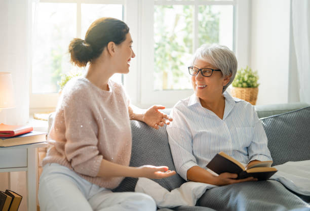 istock mother and daughter are talking 1286147668