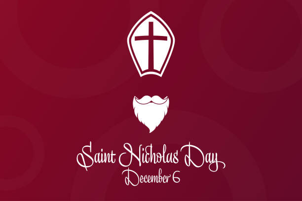 istock Saint Nicholas Day. December 6. Holiday concept. Template for background, banner, card, poster with text inscription. Vector EPS10 illustration. 1286151655