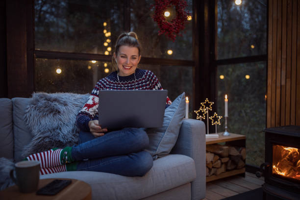 istock Video call in cozy atmosphere 1286156050