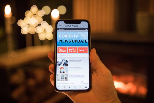 istock Daily news about corona virus 1286156340