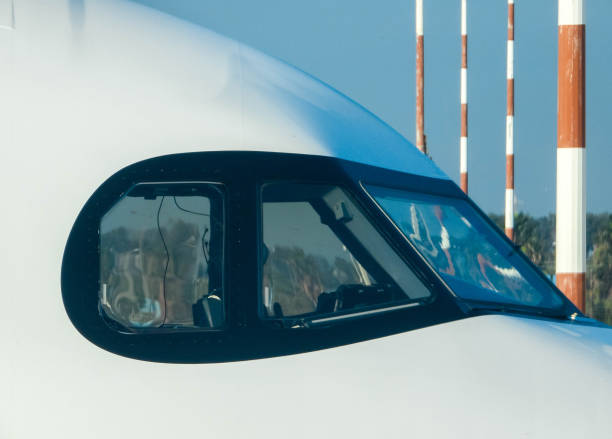 istock Aircraft Cockpit Nose 1286160563