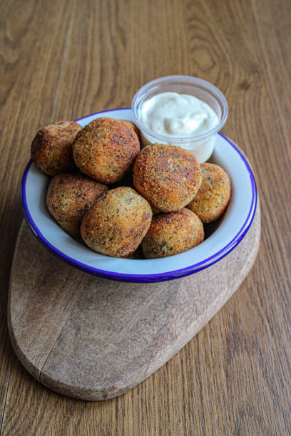 istock Croquettes with piquillo peppers and bechamel. 1286169364