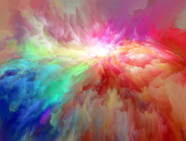 istock Color in motion, metaphor on the subject of design, creativity and imagination 1286169702