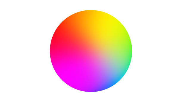 Abstract Sphere Shape with Beautiful Blurred Gradient Vibrant Rainbow Colors, Gradient Geometric Circle Icon Template with Color Wheel Liquid Flow Spectrum Abstract Sphere Shape with Beautiful Blurred Gradient Vibrant Rainbow Colors, Gradient Geometric Circle Icon Template with Color Wheel Liquid Flow Spectrum Design color wheel stock illustrations