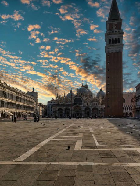 istock Piazza San Marco under the sunset 1286171079