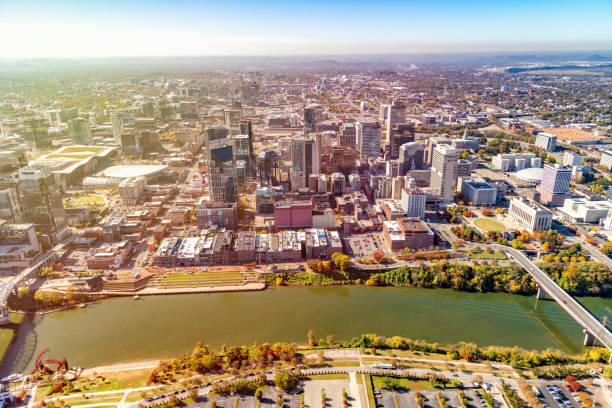 istock Nashville Skyline Aerial 1286173061