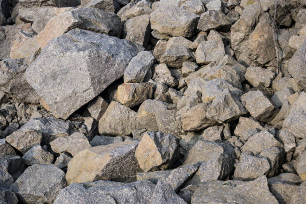 istock Many large stones close-up. For the background 1286177017