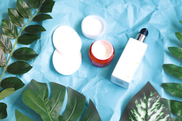 istock foundation, creams and care for facial routine 1286185887