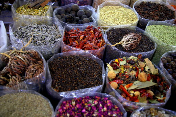 istock Spice stall in the Nizwa Souk 1286186568