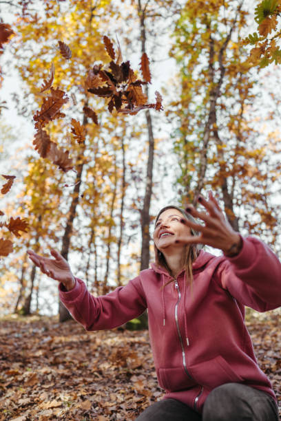 istock Mature woman training in the park 1286190142