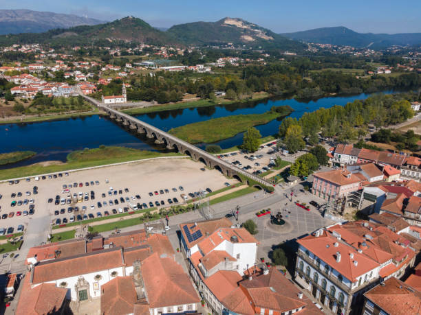 istock Panoramic in Ponte de Lima, Portugal 1286192250