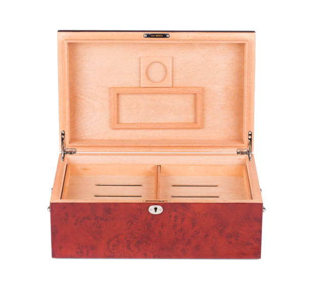 istock Opened humidor for cigars. 1286192395