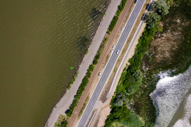 istock top view straight way in summer 1286197034