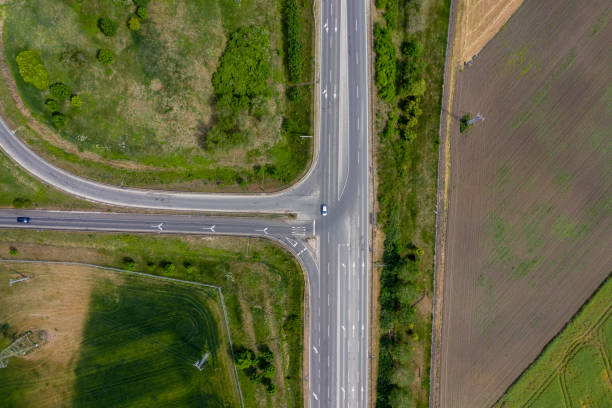 istock top view straight way in summer 1286198228