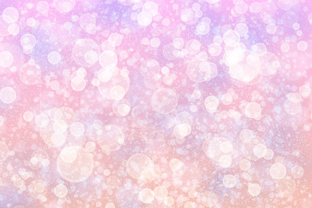 istock Beautiful bokeh light on the black background. Bokeh texture. 1286200582