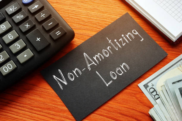 istock Non-Amortizing Loan is shown on the business photo using the text 1286202392