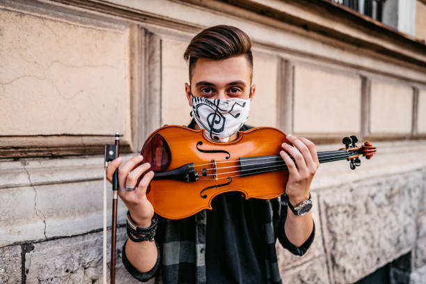 istock Street violin player 1286206427