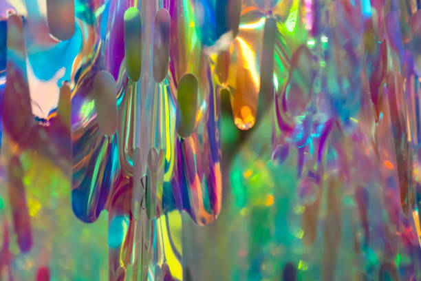 istock Cellophane and lights background Two-Illustration 1286207702