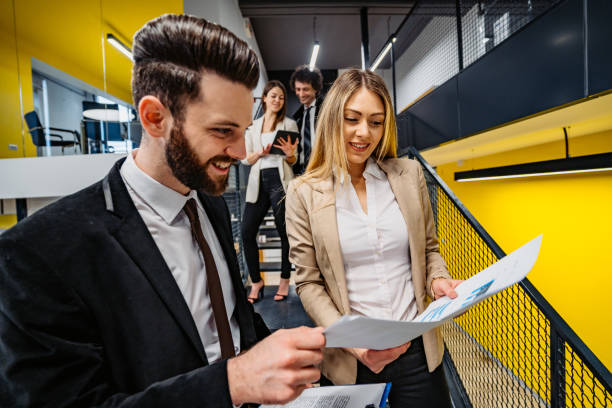 istock Businesspeople working on a break 1286208136