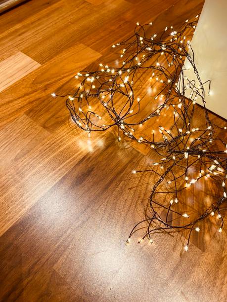 istock Xmas illumination on floor 1286209187