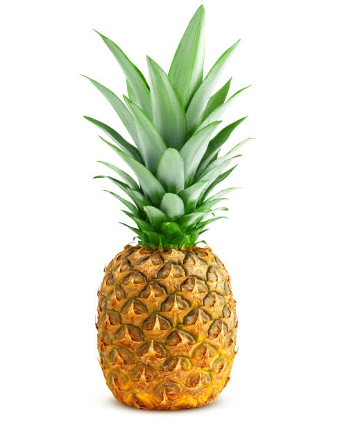 istock pineapple isolated on white background, clipping path, full depth of field 1286213295