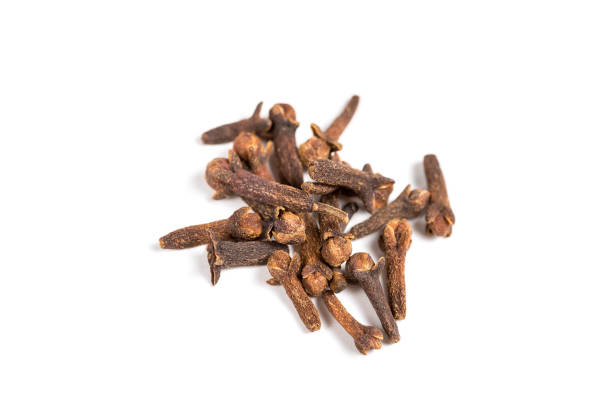istock Dry Organic Clove Spice isolated on a white background. 1286215171