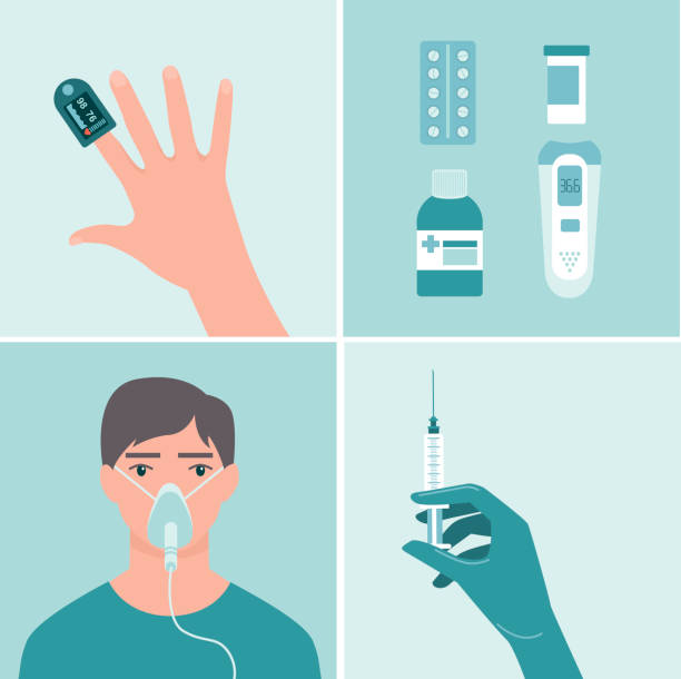 Oxigeno Terapia Vectores Libres de Derechos - iStock Oxigeno Terapia Vectores Libres de Derechos - iStock