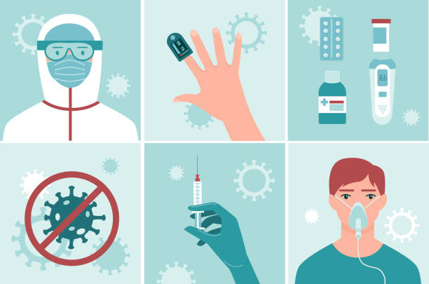 Ilustración de Tratamiento Y Diagnóstico De Coronavirus Covid19 2019ncov Oxigenoterapia Doctor En Equipo De Protección Vacuna Conjunto De Ilustraciones Conceptuales y más Vectores Libres de Derechos de Terapia - Medicina alternativa - iStock Ilustración de Tratamiento Y Diagnóstico De Coronavirus Covid19 2019ncov Oxigenoterapia Doctor En Equipo De Protección Vacuna Conjunto De Ilustraciones Conceptuales y más Vectores Libres de Derechos de Terapia - Medicina alternativa - iStock