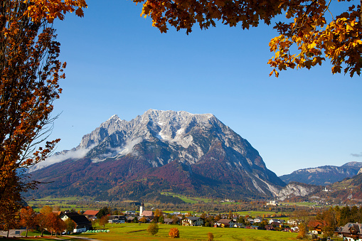 idyllic village in Styria, Austria