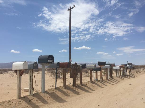 istock Iconic letter box in American landscape 1286226510