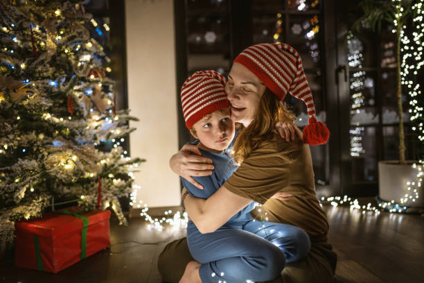 istock Christmas night with my mum 1286230027