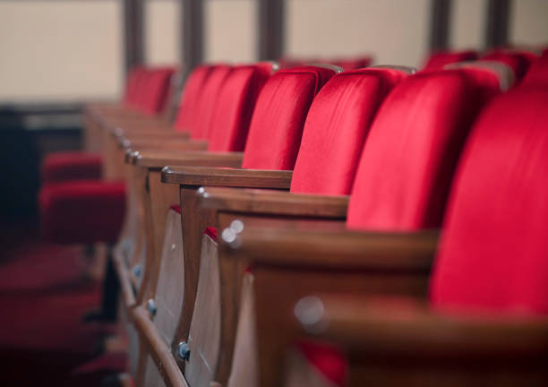 red velvet theatre seats