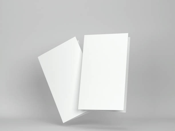 istock Blank greeting card or brochure mockup 1286235967