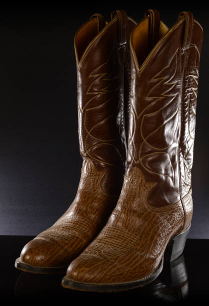 istock Pair Of Cowboy Boots 1286237836