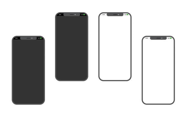 istock Smartphone icon on white background vector illustration. Flat Icon Mobile Phone, Handphone, Mobile phone with white background . 1286241434
