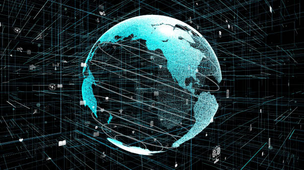 istock Global online internet network and internet of things IOT concept 1286256293