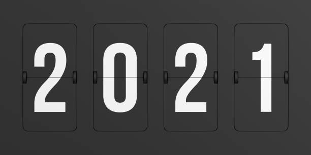 istock Flip black scoreboard 2021. 3D illustration 1286262986