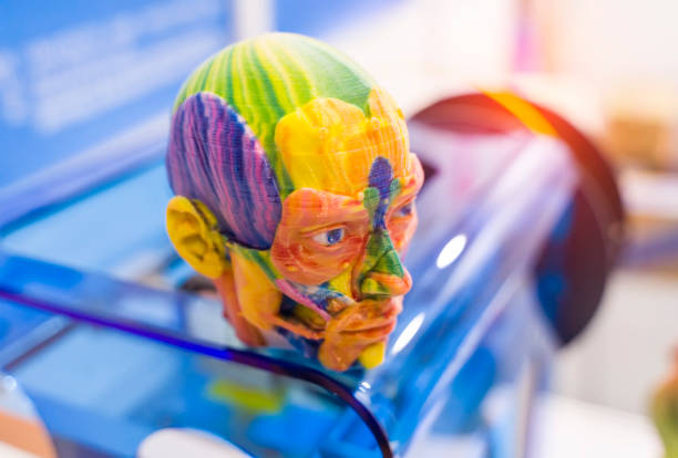 istock model printed on 3d printer in form of colorful muscles of the face,additive technologies and futuristic concept 1286264145